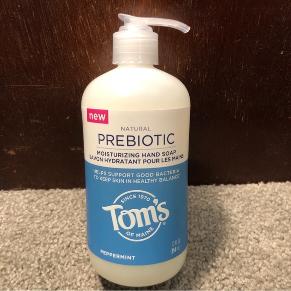 Tom's of Maine Prebiotic Moisturizing Liquid Hand Soap, Peppermint, 12oz - Picture 1 of 6